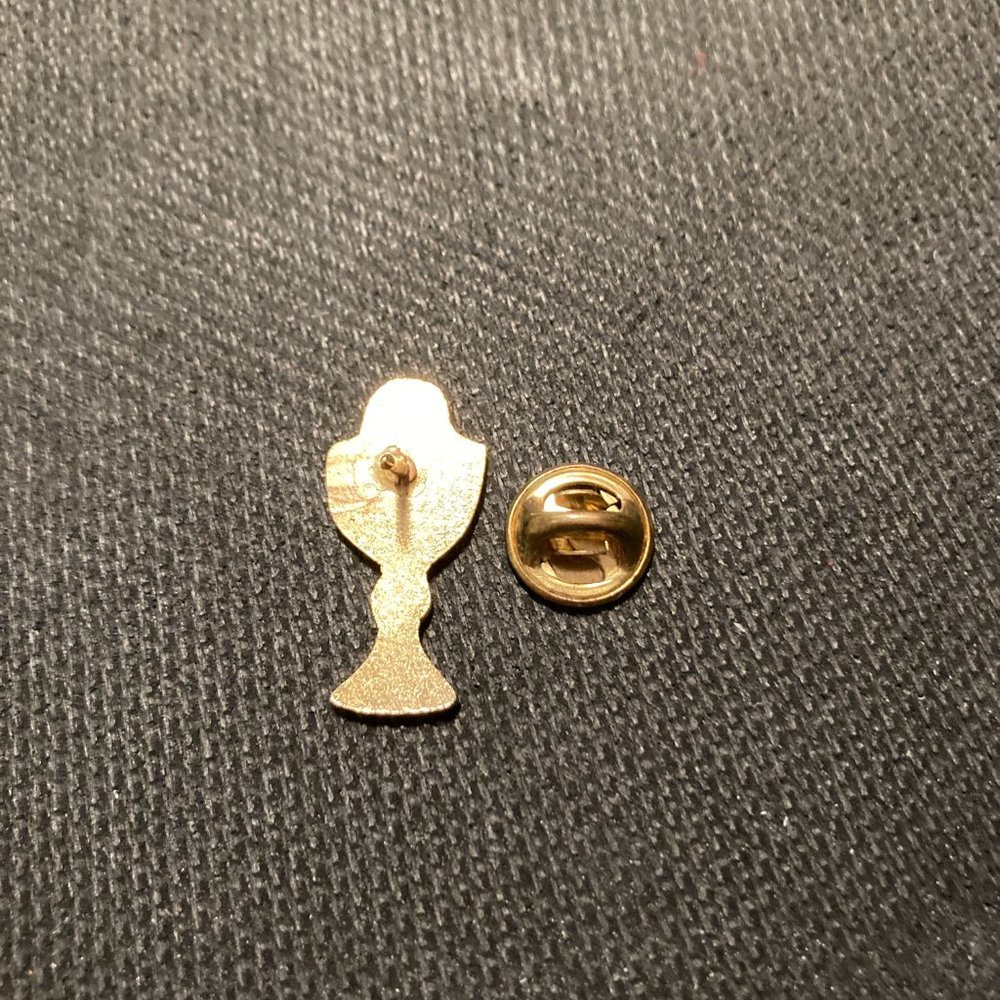 Holy Communion Lapel Pins Chalice Cross Vintage - Picture 5 of 14